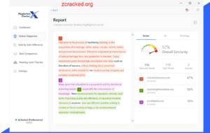 Plagiarism Checker X Crack